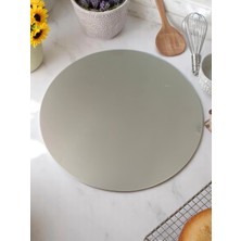 Karadağ Metal Paslanmaz Pasta Altlığı ⌀29 cm