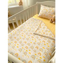 Terzi Ömer %100 Pamuk Desenli Fermuarlı Bebek Nevresim Takımı