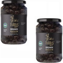 Tardas Organik Siyah Zeytin 420GR x 2 Adet
