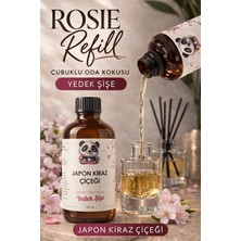 Rosie Japon Kiraz Çiçeği Çubuklu Oda Kokusu Yedek Şişe 250 ml – Sakura Reed Diffuser Refill