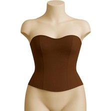 Red Womans Kahverengi Mı Emay 9155 Terletici Korse Büstiyer