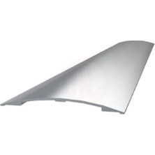 Laminant Parke Eşik Profili, Alüminyum Bantlı, Parlak Krom, 40 Mm, 2.7 M