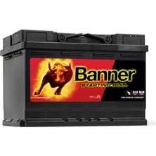 Banner Starting Bull 57212 ( Standart ) 12 V 72 Ah ( - + )