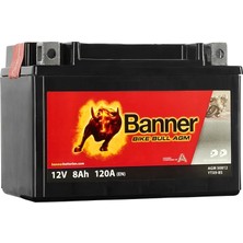 Banner Bike Bull Agm 50812 Ytx9-Bs 12 V 8 Ah 1