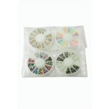 MidasTech 4'lü Tırnak ve Yüz Süsleme Taşı Nemere