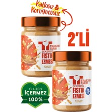 Trabzon Tarım Şekersiz %99.9 Fıstık Ezmesi 300G x 2 Adet