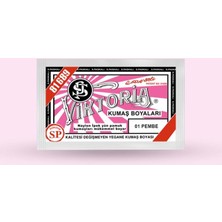 Viktoria 10 Gr Kumaş Boyası Pamuk İpek Yün Kumaşlar İçin Mükemmel Renk Dönüşümü Sağlar