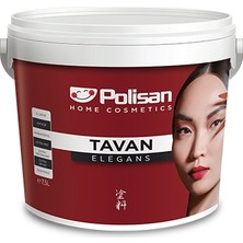 Polisan Elegans 3,5 kg Beyaz Tavan Boyası Kolay Uygulama Özelliği ile Yüksek Kapatıcılık