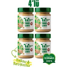 Trabzon Tarım Şekersiz %99.9 Fındık Ezmesi 300G x 4 Adet