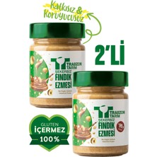 Trabzon Tarım Şekersiz %99.9 Fındık Ezmesi 300G x 2 Adet