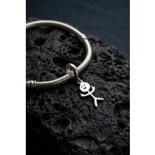 Nalia Takı Edepsiz Gümüş Charm (Pandora)