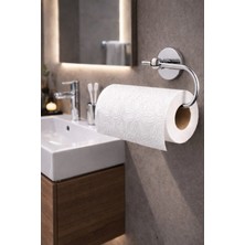 Sas Haus Yapışkanlı Krom Solo Havluluk Duvar Tipi Delme Gerektirmez Havlu Askılığı S-110