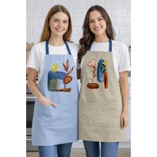 Ays Home Cepli 2'li Atölye Mutfak Önlüğü