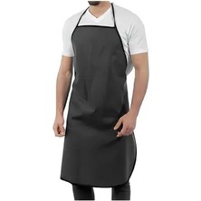 Mert Ambalaj 9 Adet Muşamba Siyah Mutfak Bulaşık Önlüğü Pvc 1.10 Metre