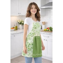Özyer Çeyiz Önü Havlulu Sıvı Geçirmez Kumaş Mutfak Önlüğü