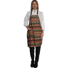 Marka Columbia Desenli Çok Renkli Askılı Önlük