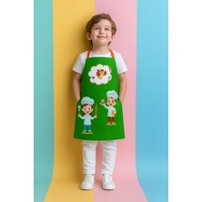 Papatya Aşçı Mutfak Çocuk Önlüğü