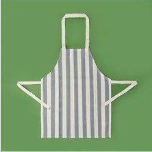 Evidea Soft Woro Mutfak Önlüğü - Ekru / Antrasit - 54X78 cm