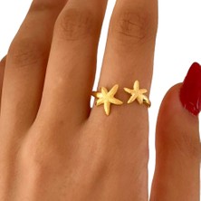 Spossy Silver Jewelry Deniz Yıldızı Yüzük