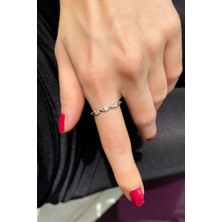 Spossy Silver Jewelry Ince Zarif Yüzük