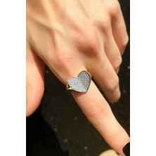 Spossy Silver Jewelry Kalp Yüzük