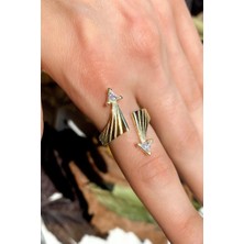 Spossy Silver Jewelry Ok Tasarım Yüzük