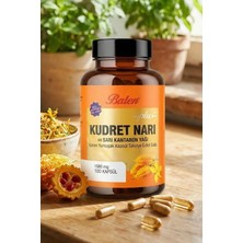 Balen Kudret Narı ve Sarı Kantaron Yağı Plus - 1580 mg 100 Yumuşak Kapsül