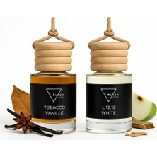 Black Edition Premium Araba Parfümü 2'li Set – 40 Gün Kalıcı Asma Oto Kokusu | Lacoste & Tom Ford Esintili