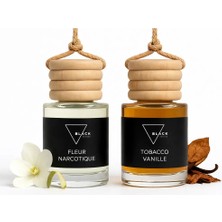 Black Edition Premium Araba Parfümü 2'li Set – 40 Gün Kalıcı Asma Oto Kokusu |  Tom Ford & Fleur Narcotique Esintili