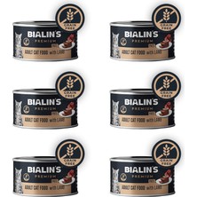 Bialin's 6'lı Yetişkin Kedi Maması - Kuzulu 100 Gram