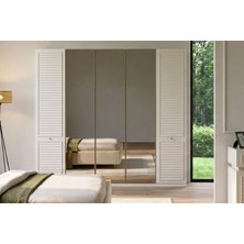 Doressa Hella 5 Kapılı Reflekte Camlı  Gardırop