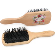 Shoplet Ahşap, Topuzsuz ve Baskılı Özel Açma Fırçası / JT8586/02