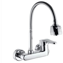 Moonshop Yandan Kollu Mix Aplike 2 Foksiyonlu Spiral Borulu Eviye Bataryası