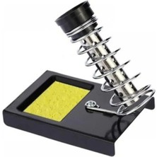 Moonshop Kalem Havya Sehpası Temizleme Keçeli Leyim Altlığı Havya Standı