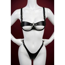 Luna Vanessa Sevgililer Günü Body Deri Gecelik -2188-SVGI-GE-S