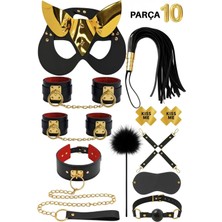 Luna Vanessa Çeyiz Için Esaret Deri Gecelik -4021-CYZ-GE-XL