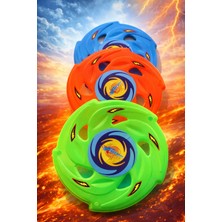 3lü Frizbi Fırlatma Diski Plaj Kumsal Oyuncağı 24CM