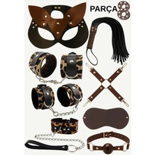 Luna Vanessa Yılbaşına Özel Esaret Deri Gecelik -4013-YLBS-GE-S