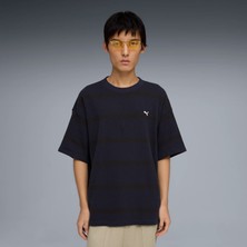 Puma Erkek Siyah Puma Select Essentials Waffle Tee Siyah Erkek T-Shirt