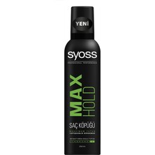 Syoss Bukle Kontrol Saç Köpüğü 250 ml Kıvırcık Saçlar için Maksimum Tutuş ve Profesyonel Görünüm