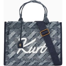Kurt Geiger Denim Kurt Tote Kadın Omuz Çantası