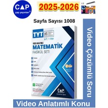 Çap Yayınları 2025-2026 Müfredat Tyt Matematik Video Anlatımlı-Video Çözümlü Fasikül Seti+Android Kalem