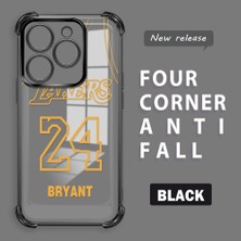 Ucuc Infinix Smart 8/8 Pro Uyumlu Şeffaf Dört Köşe Kaplama Parlak Kenar Silikon Kılıf