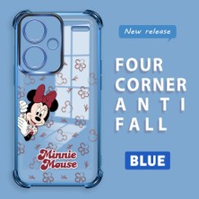 Ucuc Redmi Note 13 Pro Plus 5g Uyumlu Şeffaf Dört Köşe Kaplama Parlak Kenar Silikon Kılıf