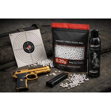 We Beretta M9A1 Navy Edition Airsoft Tabanca(HEDİYELİ)