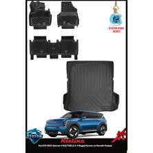 Rizline Kia Ev9 2024 Sonrası 4 Koltuklu 4-5 Bagaj Havuzu ve Havuzlu Paspas