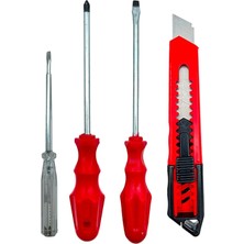 Moonshop 4 Lü Tornavida Falçata Seti Hediyeli...