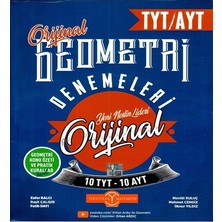 Orijinal Yayınları TYT AYT Geometri Denemeleri Üniversite Hazırlık Kitap 128 Sayfa