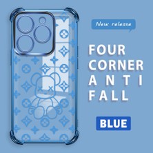 Ucuc Tecno Spark Go 2024 Uyumlu Şeffaf Dört Köşe Kaplama Parlak Kenar Silikon Kılıf