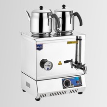 Remta EP05 40 Model Çift Demlikli Elektrikli Pleytsiz Çay Ocağı - Kahveci Takımı 28 Lt 2000 W